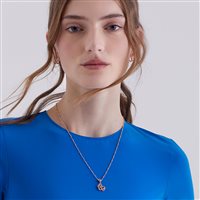 Charm Rosato Donna Storie in Argento Zircone RZ194 - RZ194